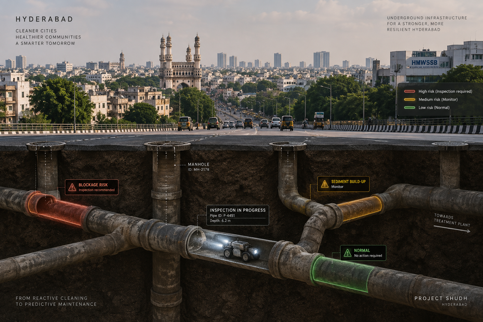 The long-term potential lies not only in robotic inspection, but in using inspection data to identify where maintenance is most likely to be needed.
